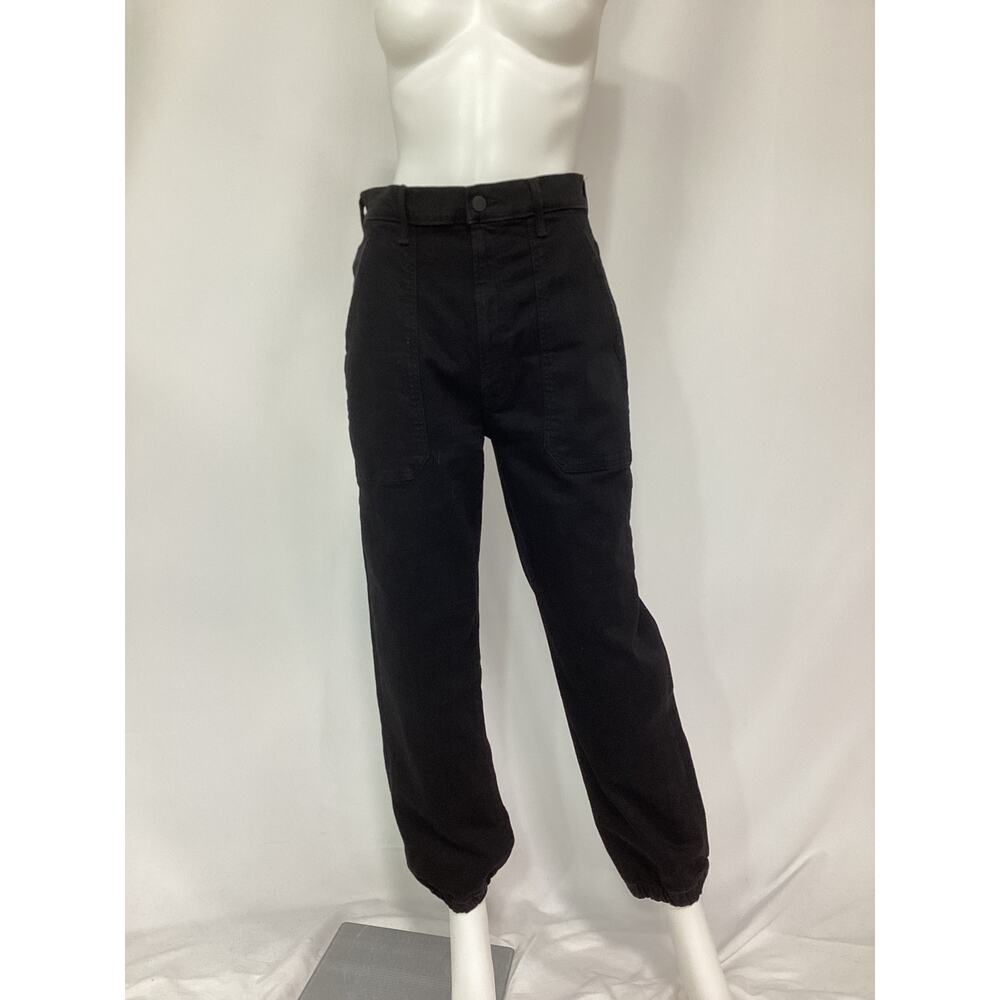 Mother 'The Wrapper' Black Patch Springy Ankle De… - image 2